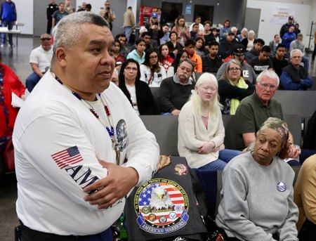 Jess Ahumada Jr.  asked Congressman TJ Cox a question about Veterans issues.